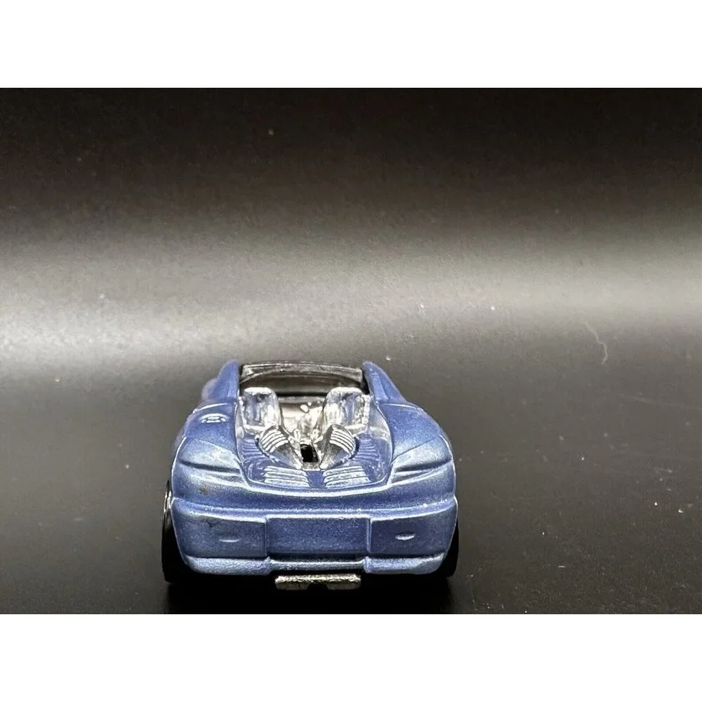 Hot Wheels 2002 First Editions Backdraft Diecast Toy Car Blue 1/64 Malaysia READ